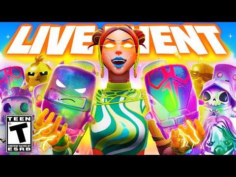 *NEW* FORTNITE HOLOFOIL SPRITE LIVE EVENT RIGHT NOW! (POWER HOUR)
