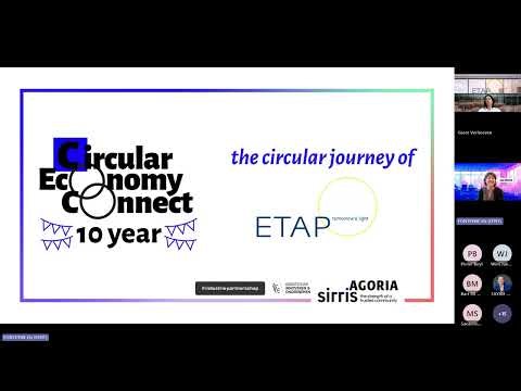 Lunch Webinar: "The circular journey of ETAP Lighting"