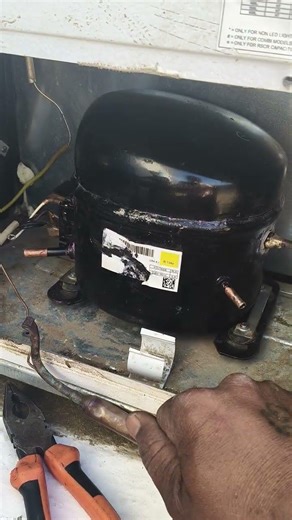 deep freezer compressor replacement