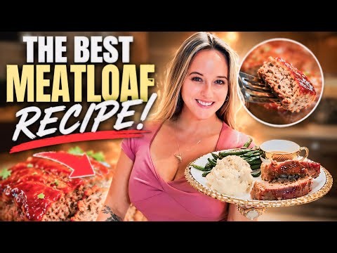 The BEST Homemade Meatloaf Recipe (Juicy, Tender & Easy!)