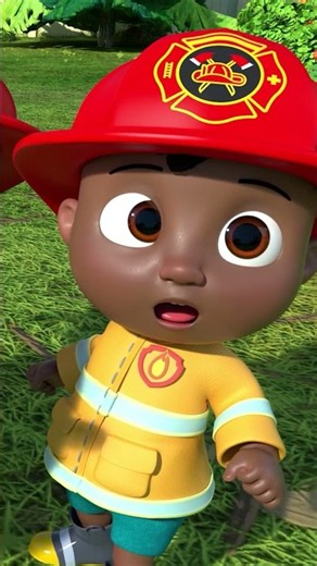 Hero Here To Save The Kitty! #cocomelon #friends #firefighter