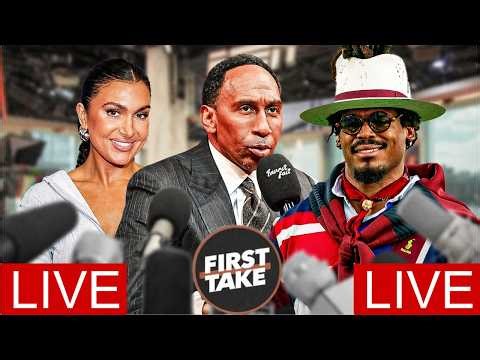 LIVE FIRST TAKE ESPN HD 04/27/2026 | GET UP LIVE | Stephen A. Smith and Cam Newton on NBA Playoffs