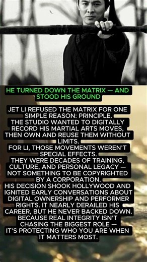 HE TURNED DOWN THE MATRIX — AND STOOD HIS GROUND