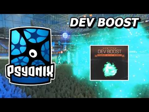 Rocket League Dev Boost Tutorial (Developer Alpha boost / Gold Rush )