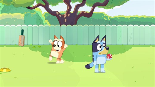 A little something for a Bluey Christmas... 👀🎁💙 Christmas Cricket is available now on YouTube, ABC Kids Community and Disney | Bluey