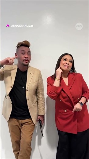 Rahila Rashun dan Awi Rafael CHIN-JAW on point! 🔥 #Anugerah2026