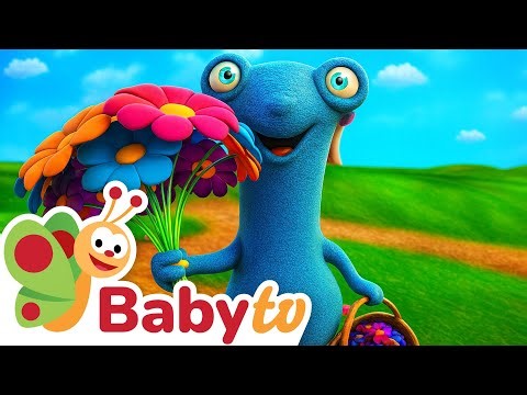 Flower Surprise with the Cuddlies | Friendship & Teamwork for Toddlers | BabyTV