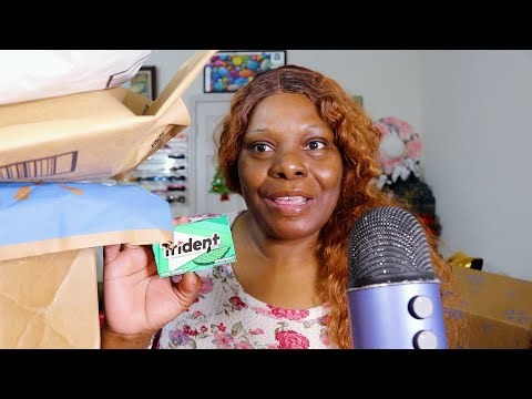 Wonderful Unboxing/Packaging ASMR Chewing Gum