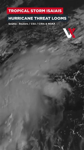 Tropical Storm Isaias Strengthens Over Gulf of Mexico Ahead of US Landfall | VERTEX