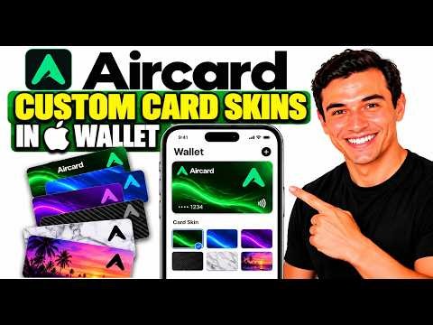 HOW TO ADD CUSTOM CARD SKINS TO APPLE WALLET 2026 (AIRCARD WINDOWS TUTORIAL) EASY