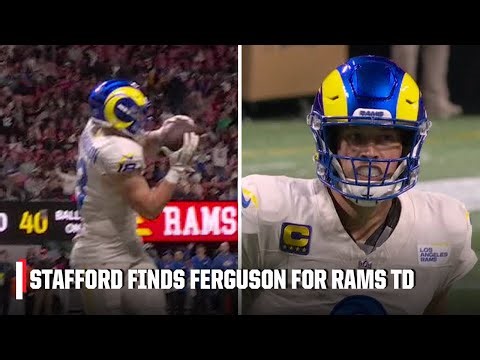 Matthew Stafford finds Terrance Ferguson for Rams' first TD vs. Falcons 💪 | NFL on ESPN