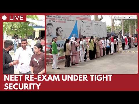NEET UG 2026 re-exam today: Security beefed-up at examination centre
