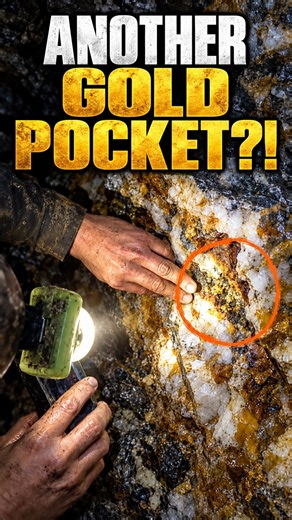 We Found ANOTHER GOLD POCKET in Our Mine!! 🤯