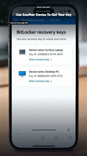 BitLocker Recovery Screen After Reboot? Get Your Key Fast