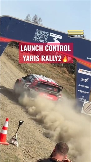 🔊LAUNCH CONTROL Toyota Yaris Rally2 - Shakedown WRC Chile 2026🇨🇱 | #SRally