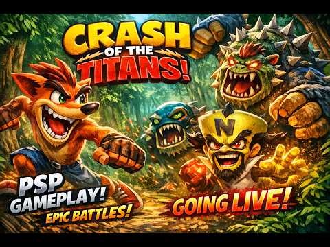 22-Minute Crash of the Titans PSP Hobby Playthrough