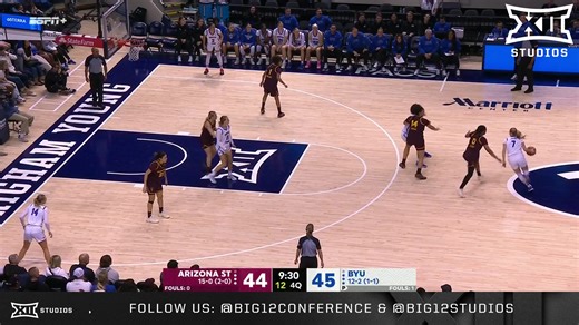 OUR HOUSE🏠 Arizona State vs. BYU Highlights 🎬 #Big12WBB | BYU Women's Basketball | Big 12 Conference