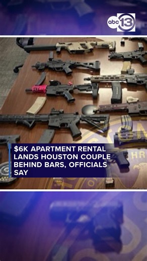 The couple was arrested Tuesday on charges of engaging in organized criminal activity in connection with a scheme to lease homes and apartments using fake pay stubs and identities, according to authorities.