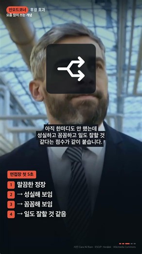 잘생기면 일도 잘할 것 같은 그 느낌, 정체가 뭘까?