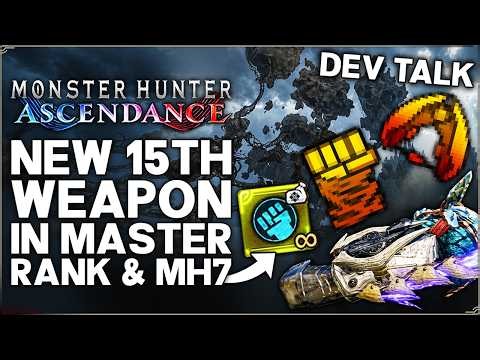 Monster Hunter Wilds Ascendance - New 15th Weapon in Master Rank & Next MH Game Weapons - Dev Talk!