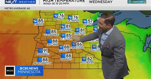 4 p.m. Minnesota forecast from April 20, 2026 | NEXT Weather