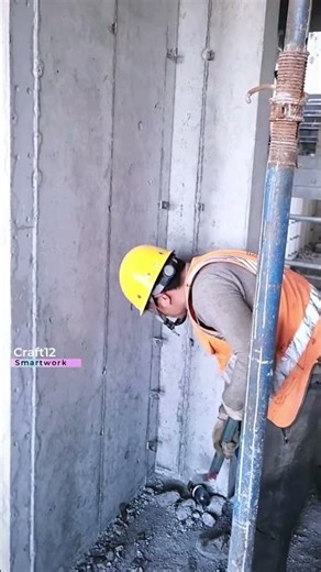 Aluminum Formwork Pin Removal Process