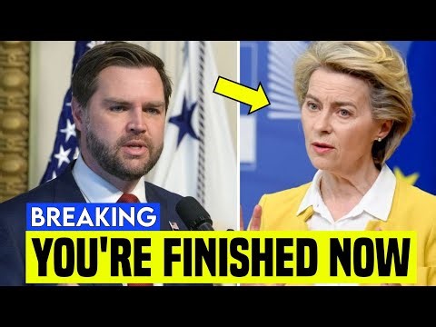 JUST IN: Europe COLLAPSING Into Crisis After JD Vance’s Shock Move — Brussels SILENT