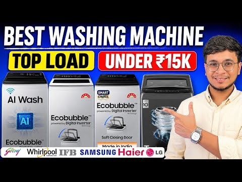 Best Top Load Washing Machine 2026 | Samsung vs Haier vs Midea vs LG