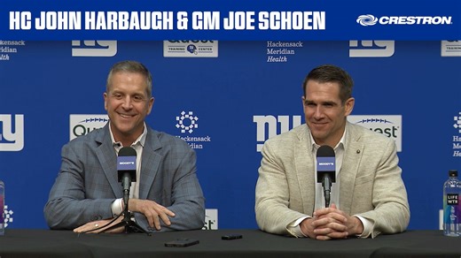 Joe Schoen & John Harbaugh NFL Draft Day 2 Press Conference | New York Giants