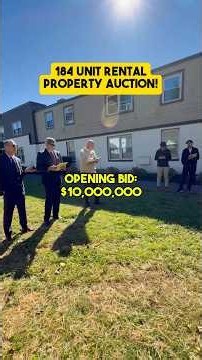 $17 MILLION Winning Bid at a Foreclosure Auction!