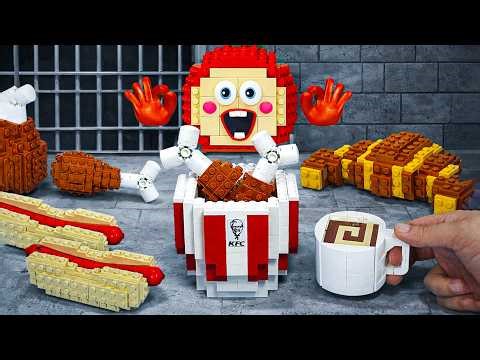 Trying LEGO Foods from Around the World! | Stop Motion Cooking ASMR