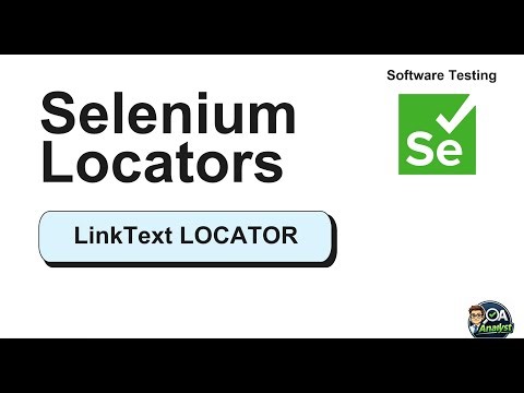 LinkText Locator in Selenium Explained | Text-Based Navigation in Software Testing