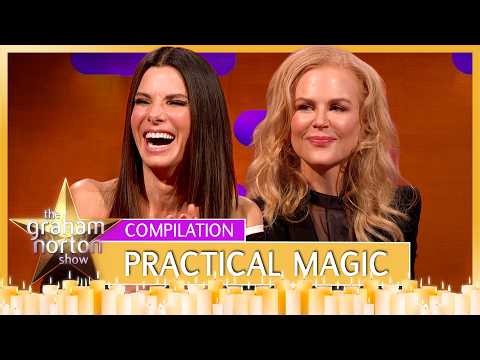 Sandra Bullock & Nicole Kidman Bring Some 'Practical Magic' To The Graham Norton Show