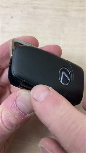 Lexus smart key battery change - EASY DIY #automobile #remotebattery #remotecontrol #mechanic