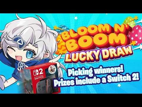 Gacha but the prizes are REAL?! Picking the Bloom N' Boom Lucky Draw winners!!!