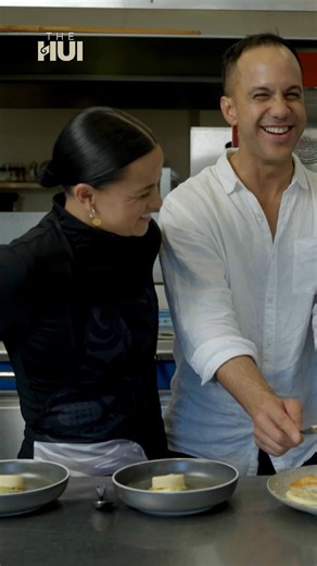 ✨MasterChef winners Kasey and Karena whip up their famous "Garage Party" Dish. The sisters blend fine dining with Māori flavours and whānau stories in their unforgettable degustation experience. 🎥Watch the full story: https://youtu.be/PBwAh05gRro Ngā mihi ki a Te Māngai Pāho & NZ On Air. #TheHui #kai #māori #maumahara #masterchef #aotearoa #newzealand | The Hui