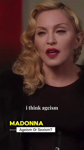 MADONNA…. Ageism Or Sexism? @madonna #madonna #roccociccone #madonnafans #madonnaqueenofpop #madonnaontiktok