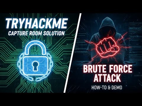 "🔥 Ultimate Guide to Bruce Force Attack: TryHackMe Capture Room Solutions Revealed! 💣"