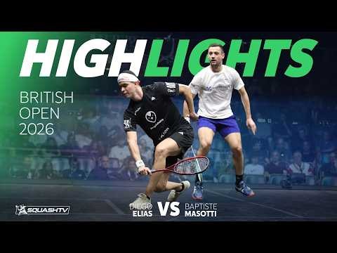 🇵🇪 Elias v Masotti 🇫🇷 | British Open 2026 | ROUND 2 HIGHLIGHTS