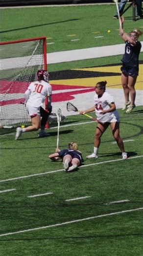 No Look Goal from the Ground | Penn State Lacrosse