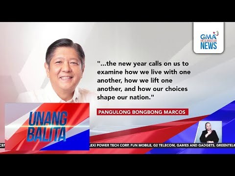 PBBM sa pagpasok ng 2026 – Embrace the year with discipline, confidence, and a... | Unang Balita