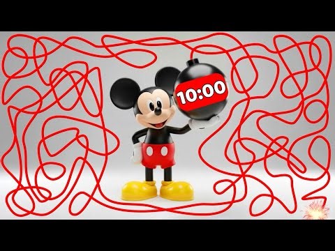 10 Minute Timer 💥 | 10 Minute Timer Bomb MICKEY MOUSE | Countdown Surprise!