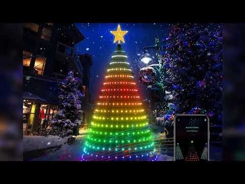 A must-have product! 2.1M LED Christmas Tree Decorative Light Lntelligent IDeal LED APP Applicatio