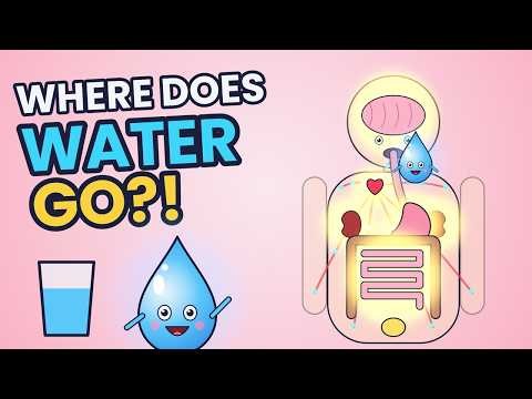 Where Does Water Go?! | 💧🧒 Why Drinking Water Is Important?