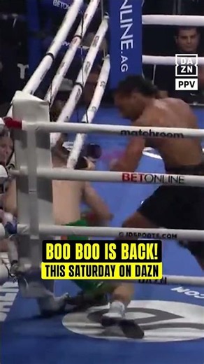 Demetrius "Boo Boo" Andrade returns this Saturday! 😱