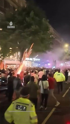 UK police confront Morocco fans over unrest after World Cup loss