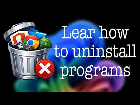 How to Uninstall Apps on Windows 11 (Step-by-Step Guide)