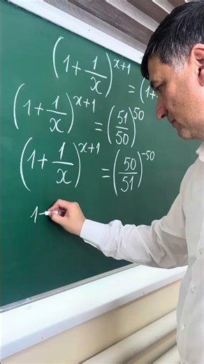 We solve a math equation in a new way