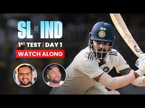 Sri Lanka vs India 1st Test, Day 1 Watch Along | #SLvIND #JHSWatchalong