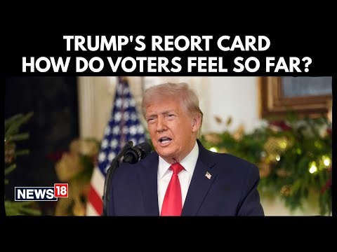 Trump’s Approval Ratings Slide in 2025 By 18 Points, Reveals Recent Polling | Trump News | N18G